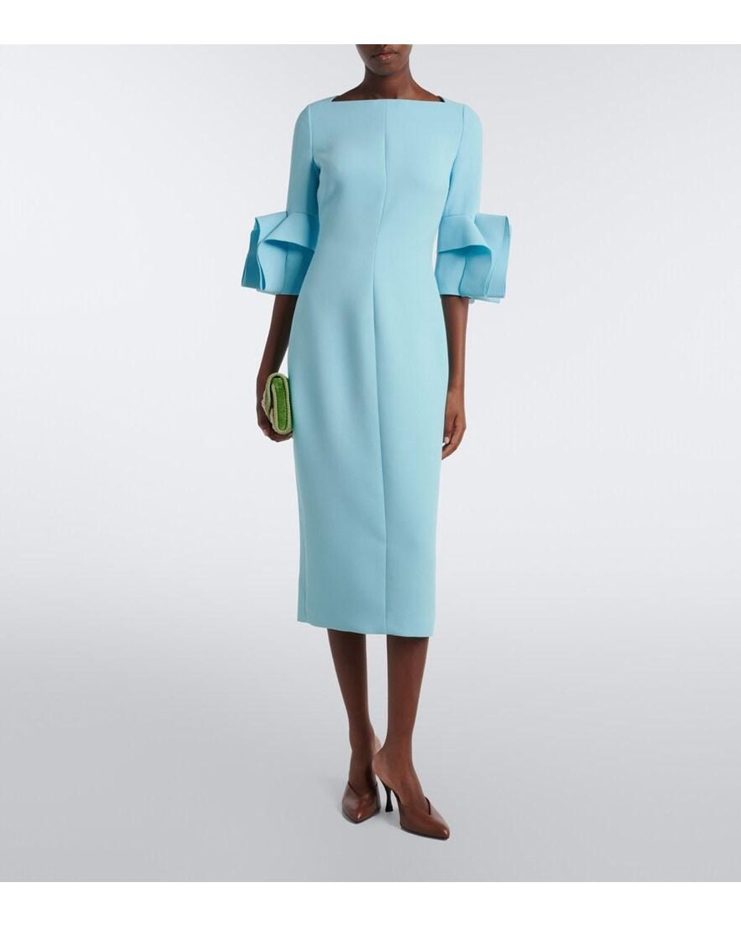 Roksanda Blue Eryl Cady Midi Dress