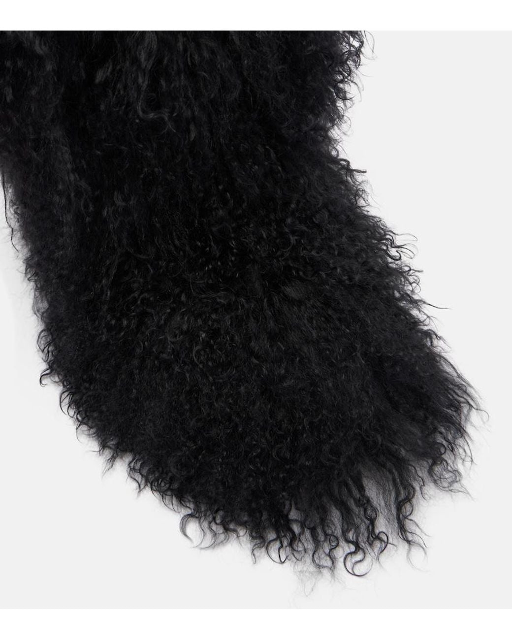 Bogner Black Les Arcs Shearling Snow Boots