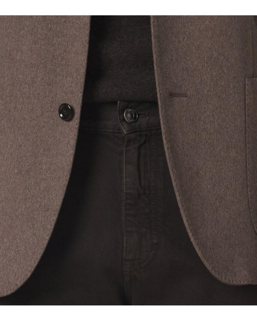 Zegna Black Roccia Straight Jeans for men