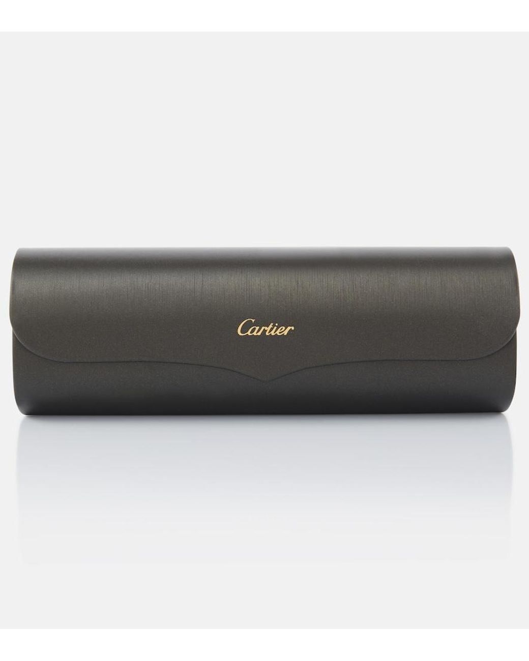 Cartier Metallic Rectangular Glasses
