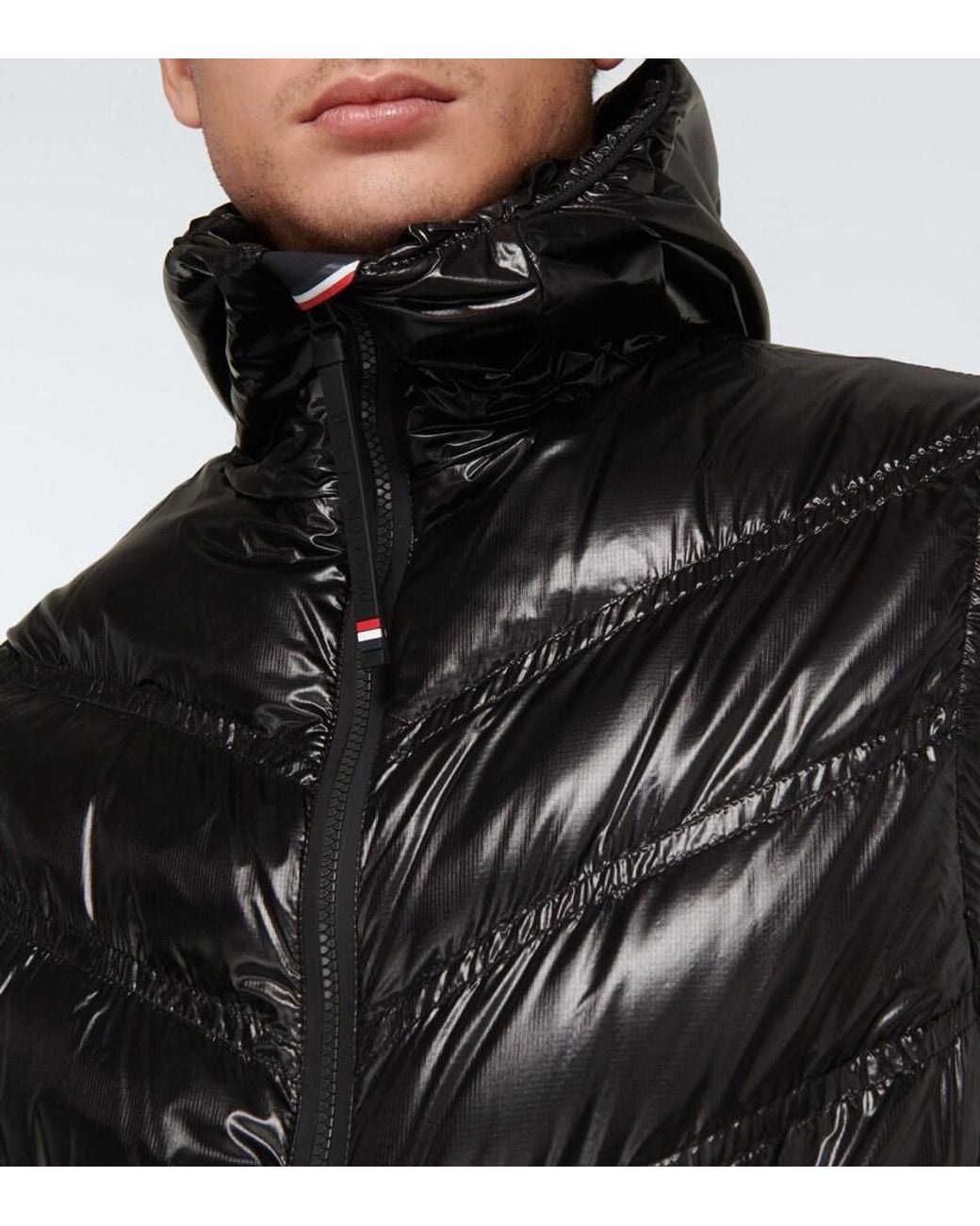 Moncler Black Salantin Technical Vest for men