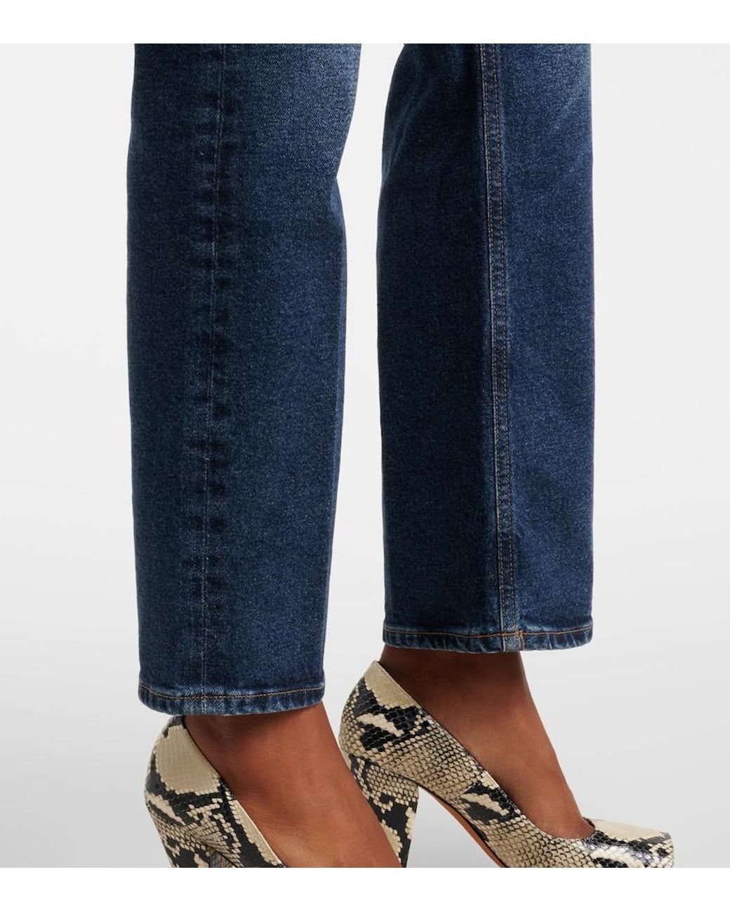 Citizens of Humanity Blue Zurie Straight Jeans