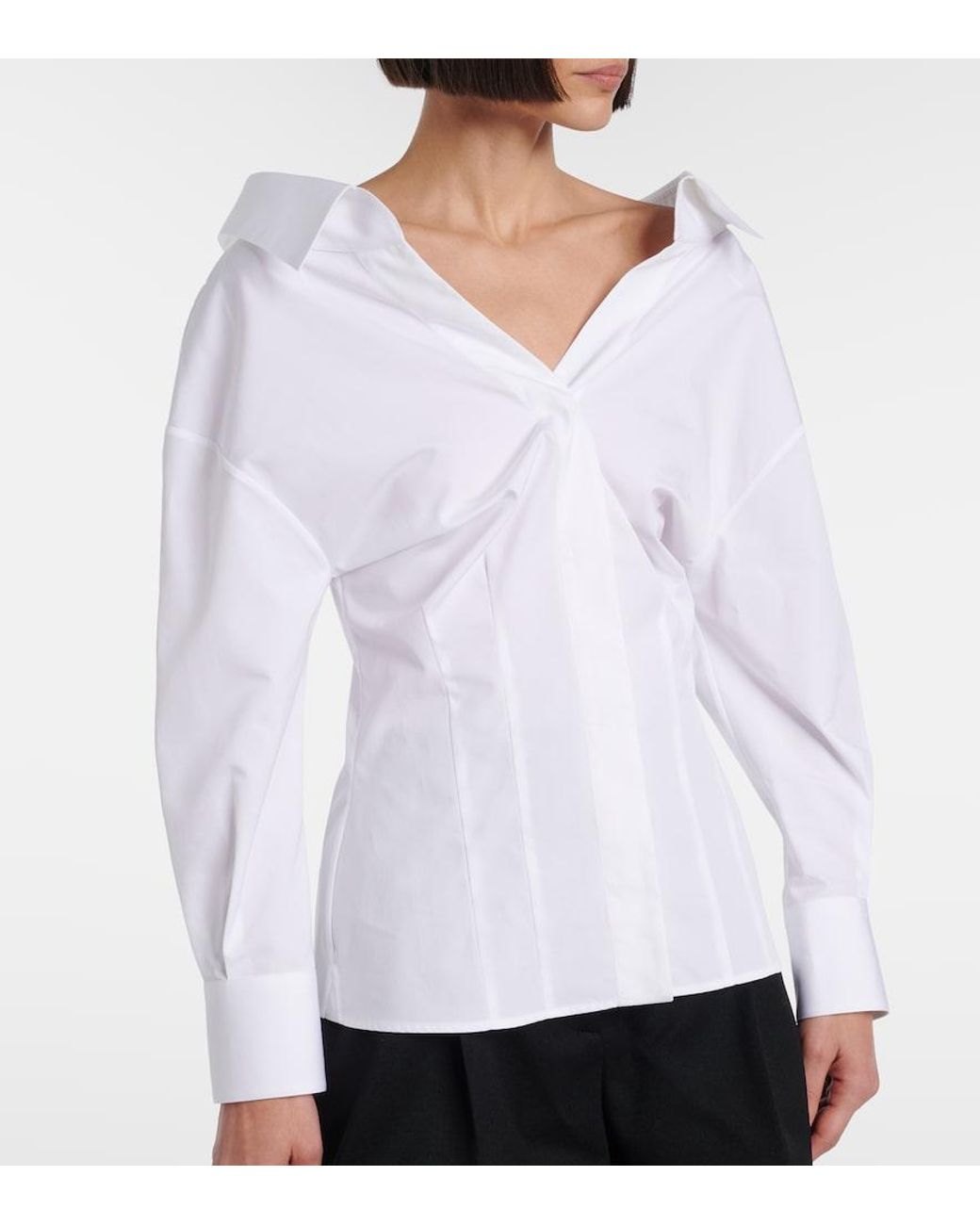 Givenchy White Cotton Poplin Shirt