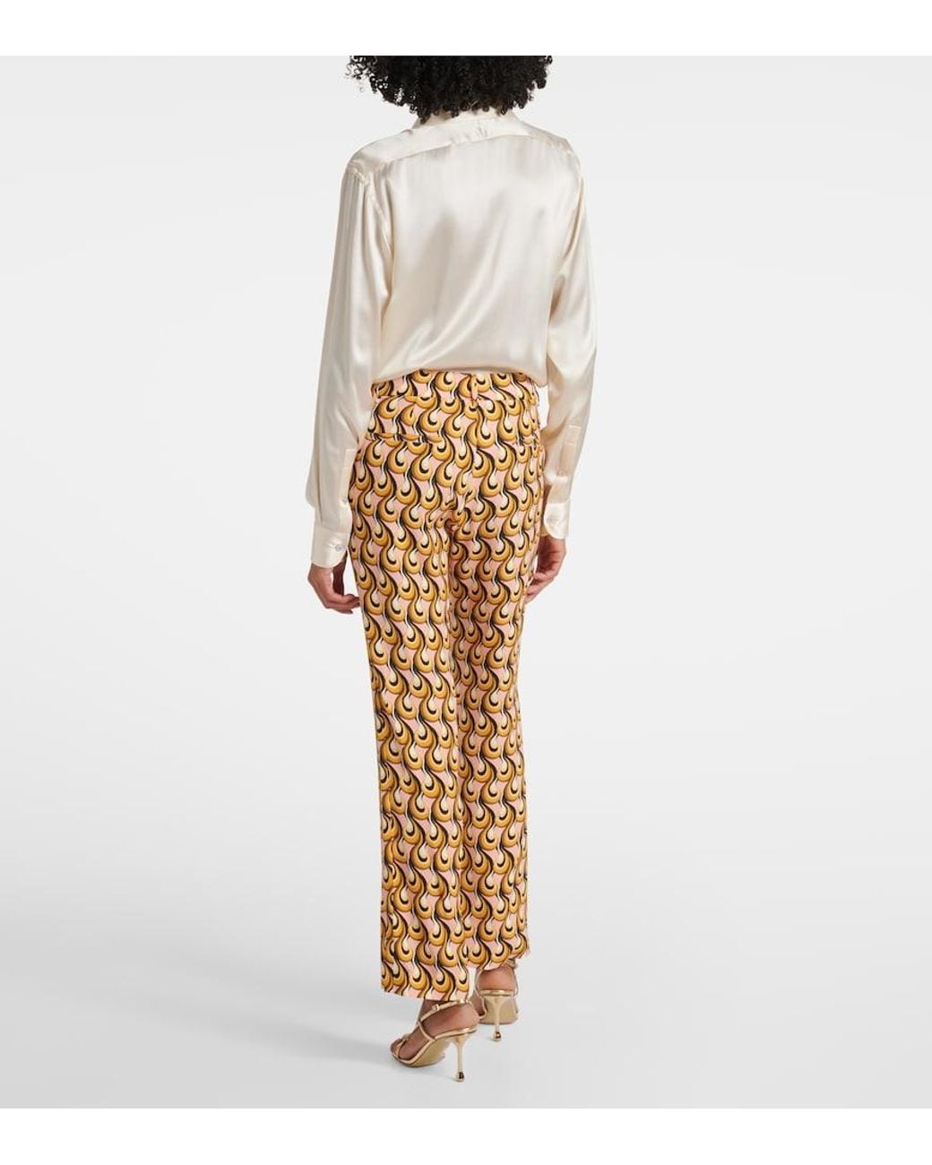 LaDoubleJ Metallic 24/7 Straight Pants