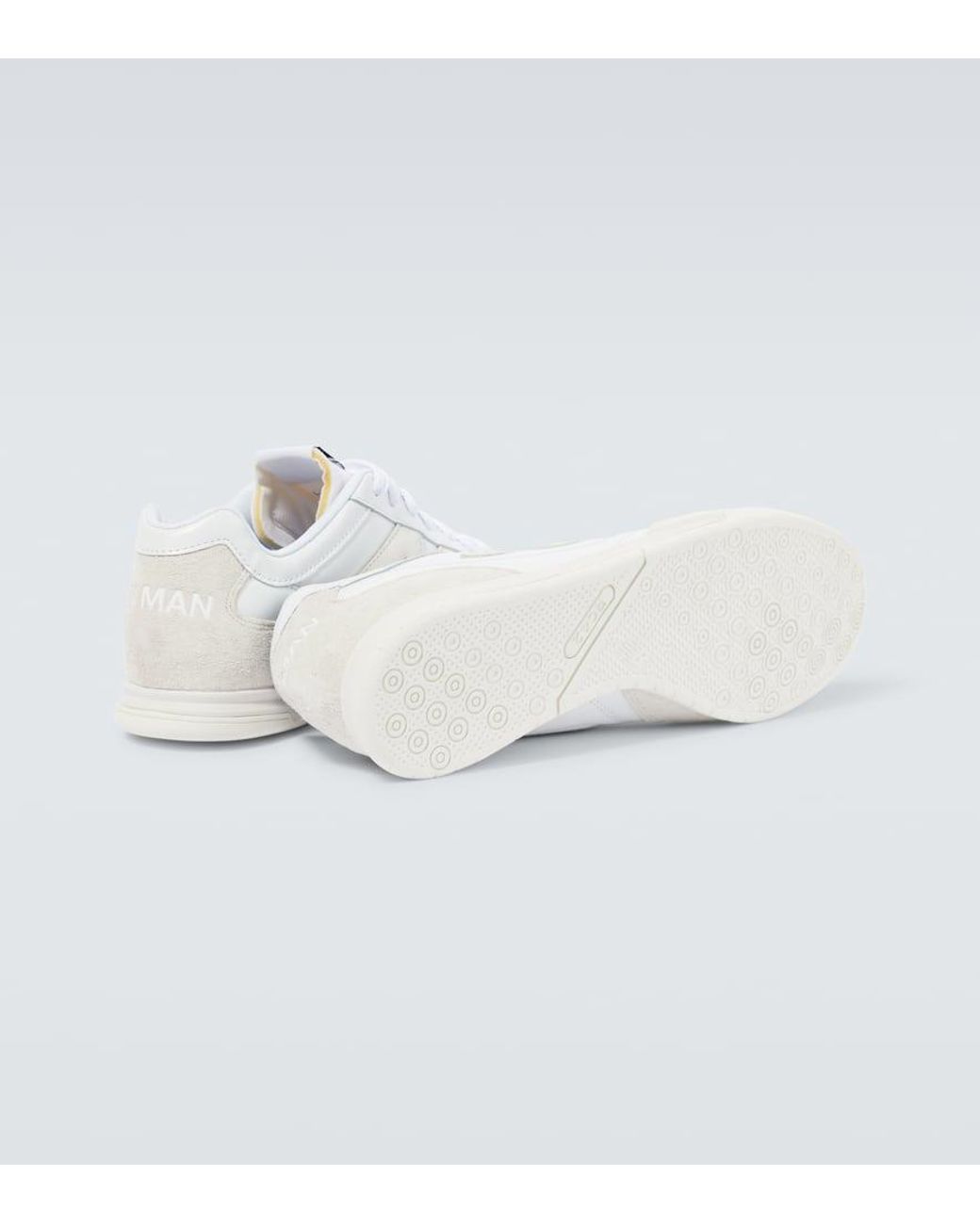 Junya Watanabe X New Balance Urc42 Leather Sneakers in White