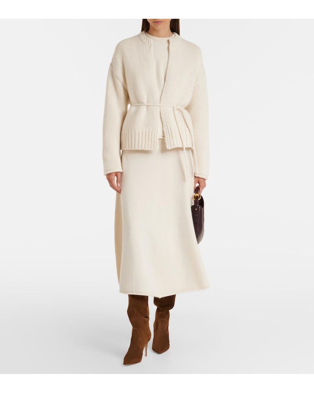 Gianvito Rossi Brown Hansen Suede Knee-High Boots