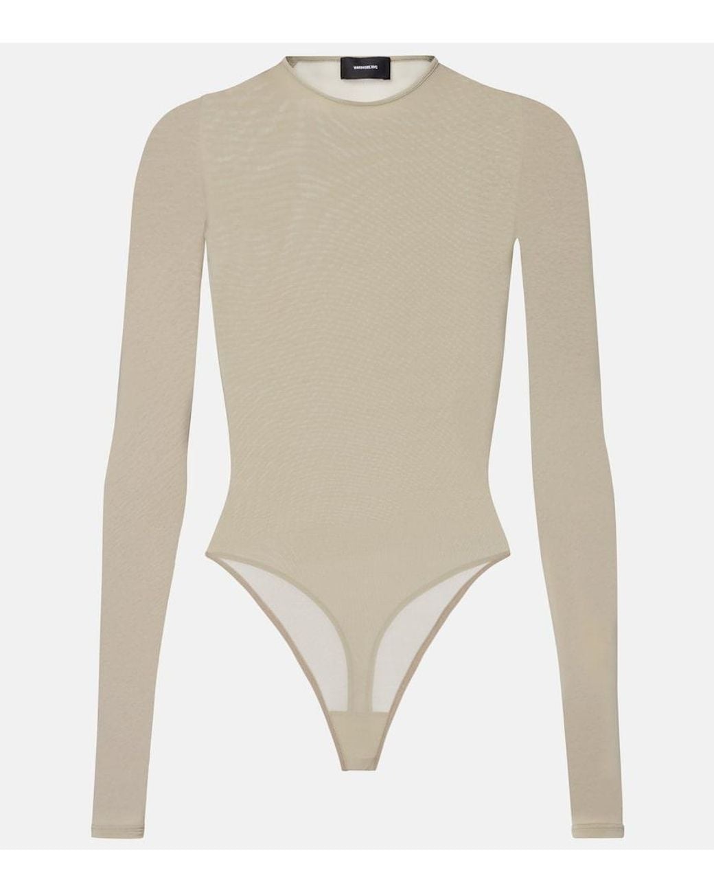 Body Semitransparente Wardrobe NYC de color White