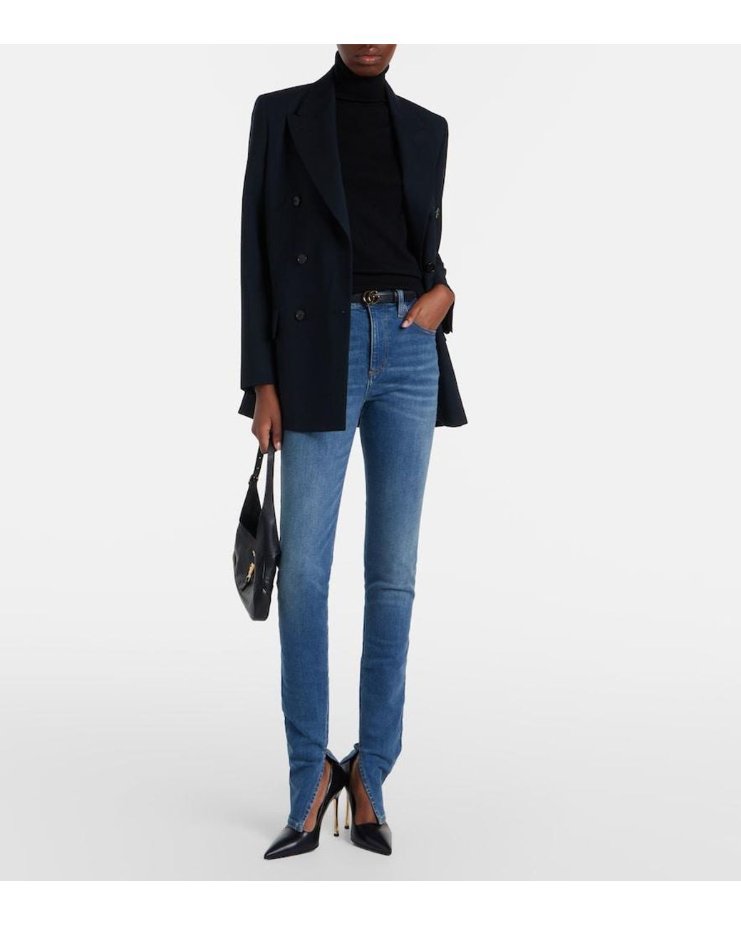 Gucci Blue Skinny Jeans