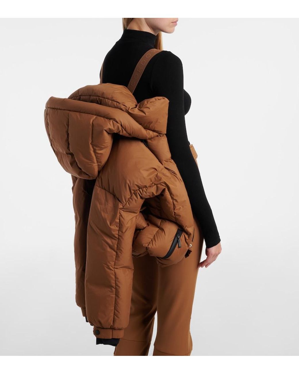 CORDOVA Brown Monterosa Down Ski Jacket