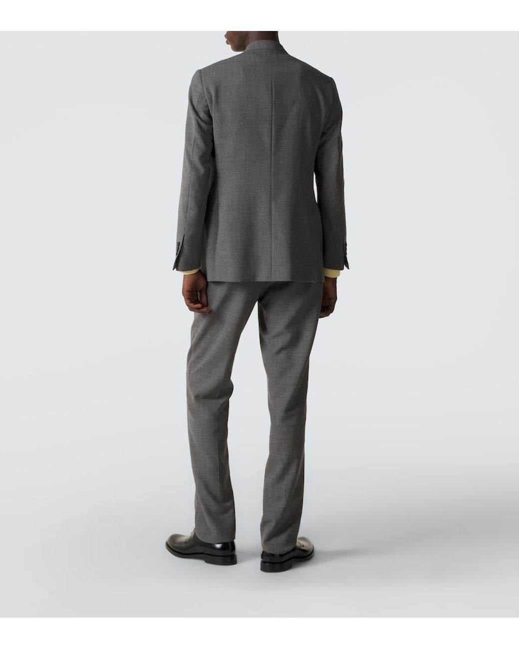 Thom Sweeney Gray Wool Suit for men