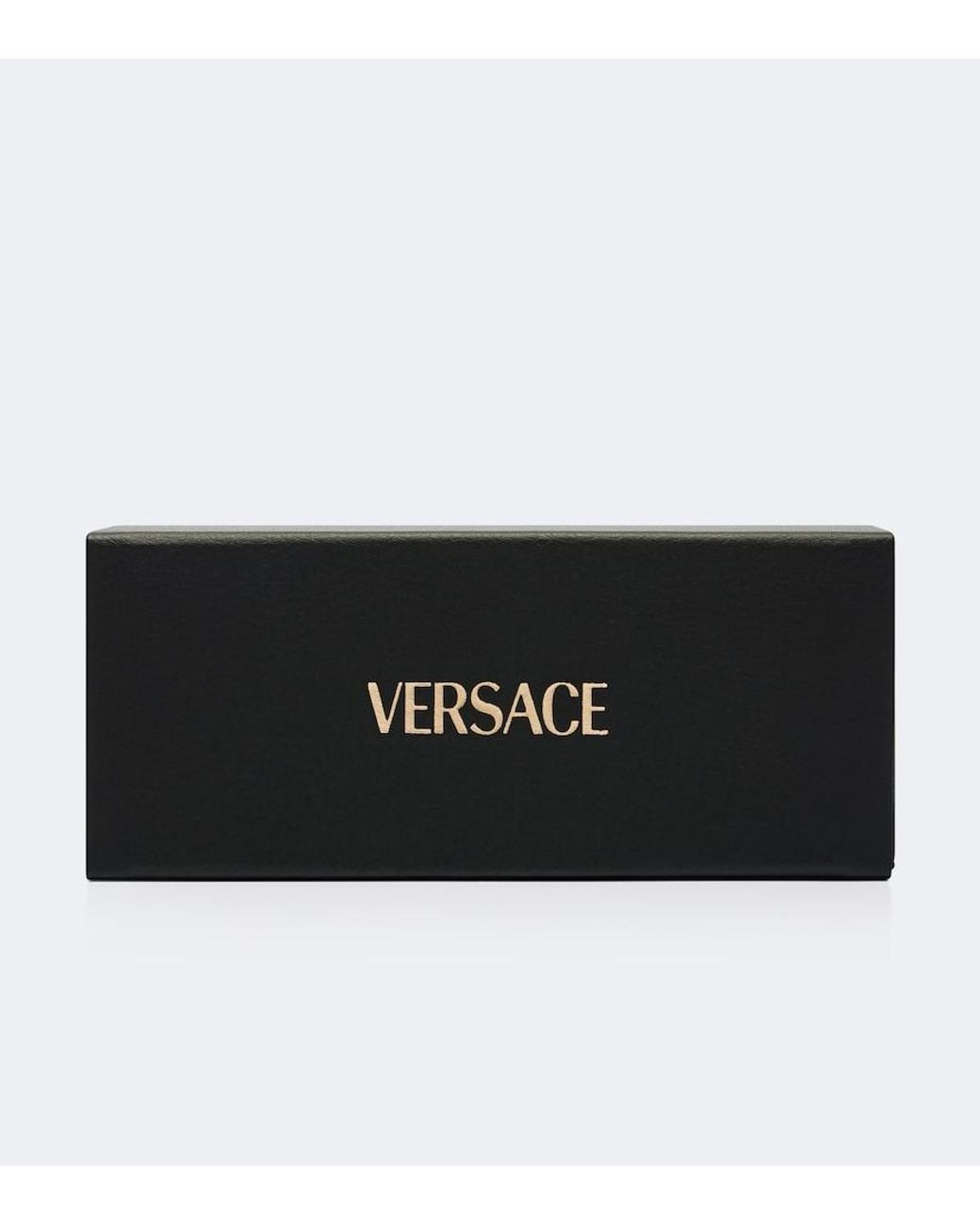 Versace Green Eckige Sonnenbrille Peggy