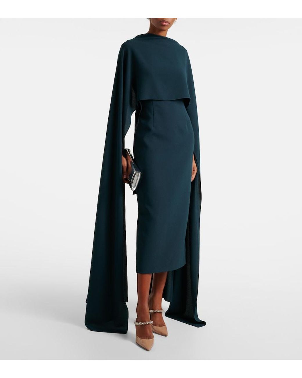 Roksanda Green Elina Midi Dress
