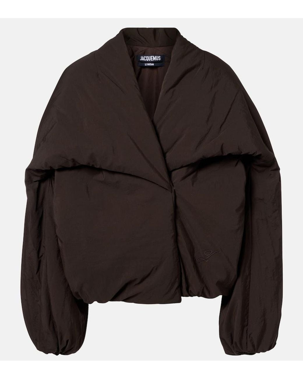 Jacquemus Black Chale Bomber Jacket