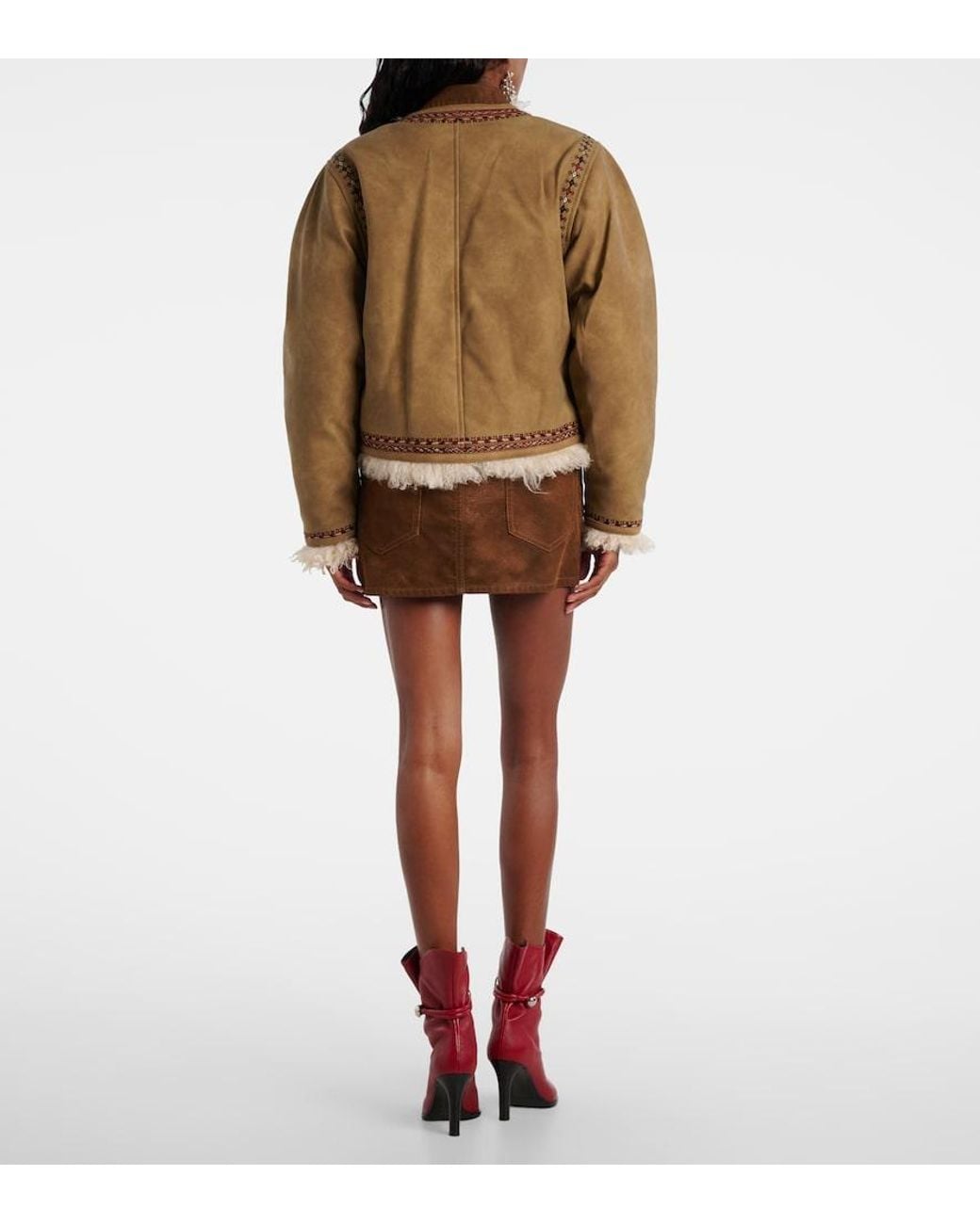 Isabel Marant Brown 'Cely' Jacket