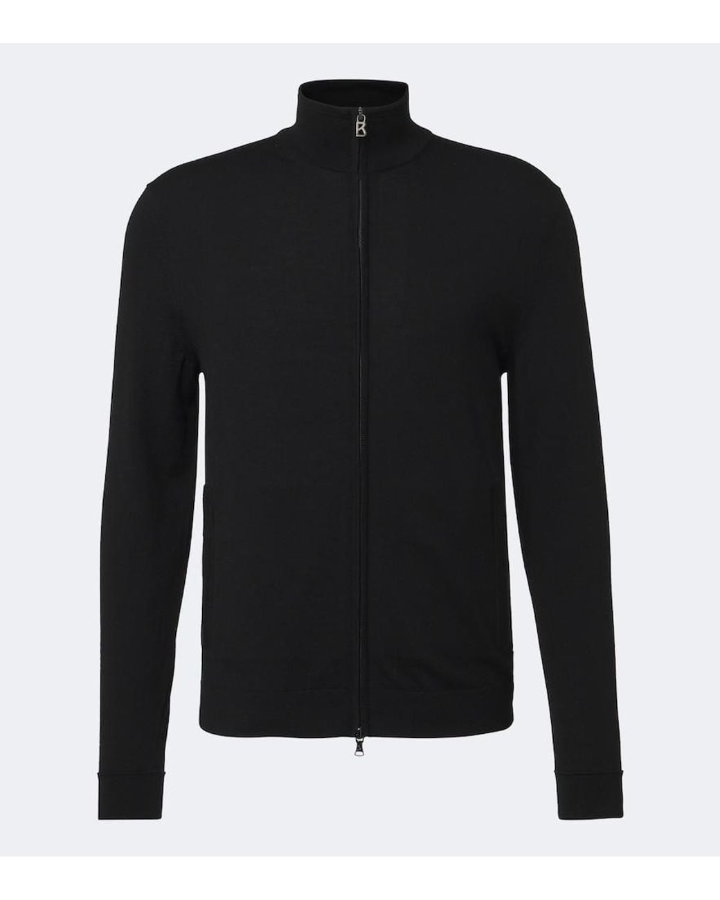 Bogner Black Oscar Virgin Wool Ski Jacket for men