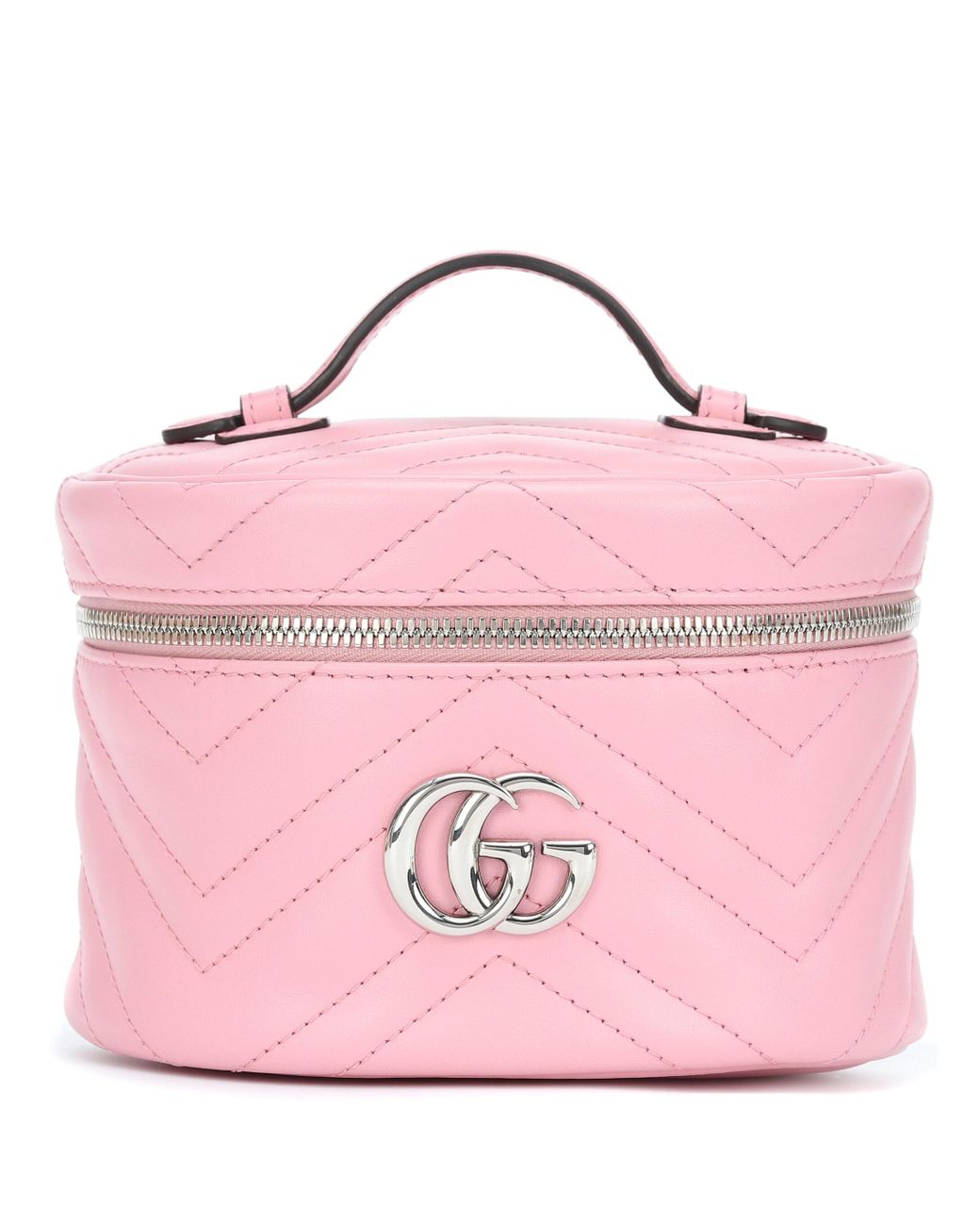 Gucci gg marmont leather cosmetics case pink Clearance