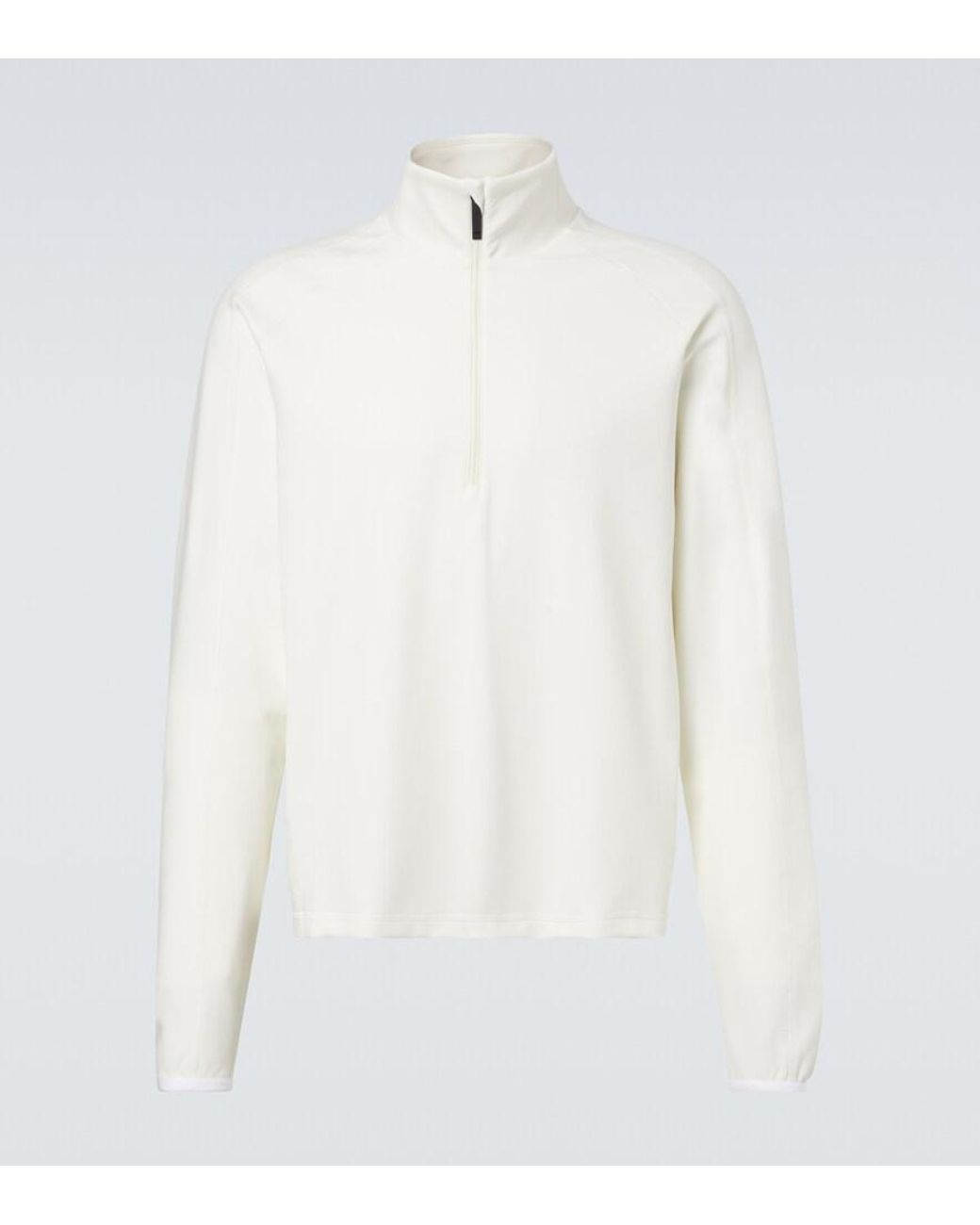 Aztech Mountain White Aztech Fleece Half-Zip Sweater for men