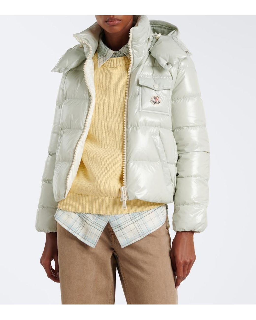 Moncler Gray Andro Down Jacket