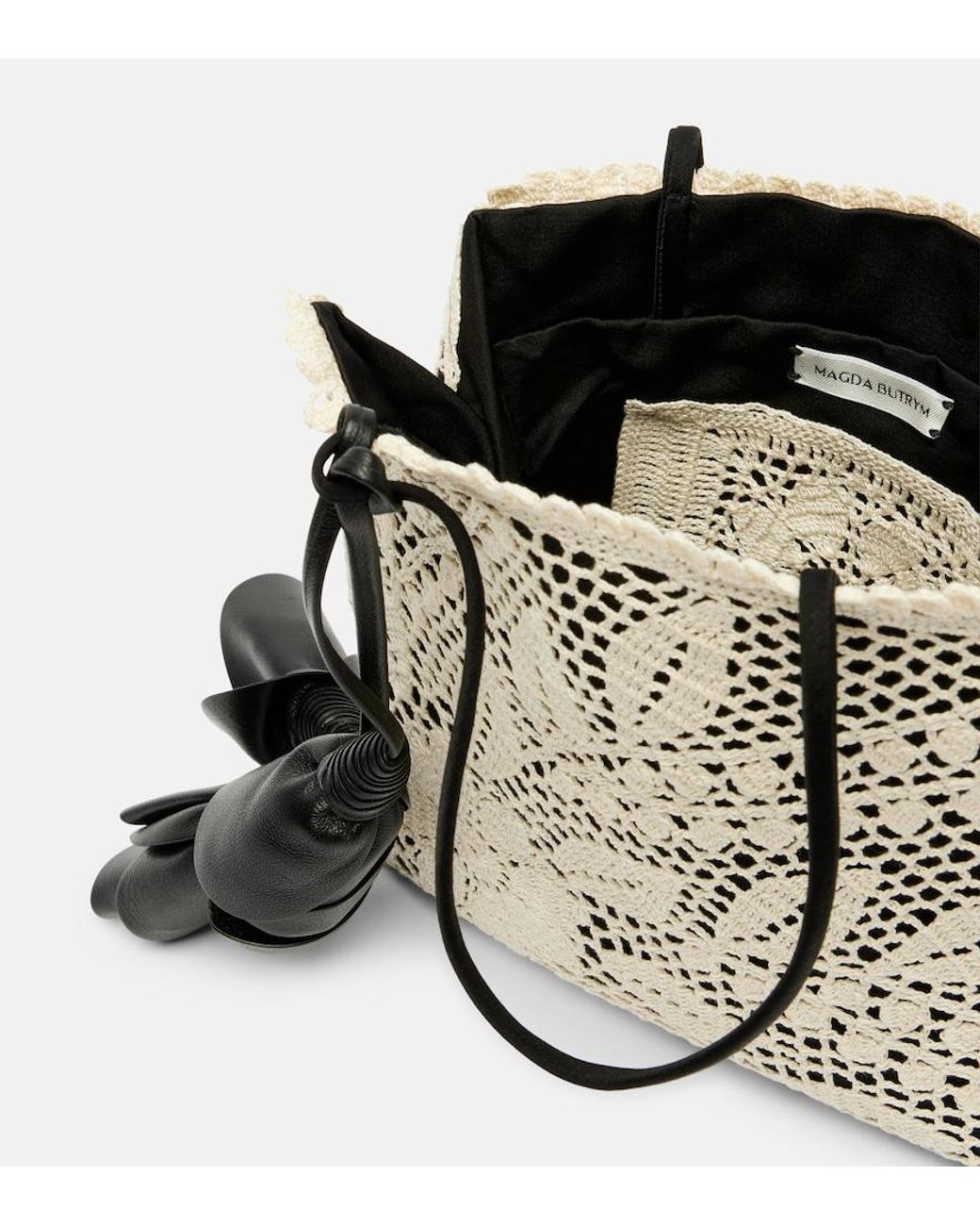 Borsa Julia Small di Magda Butrym in Metallic