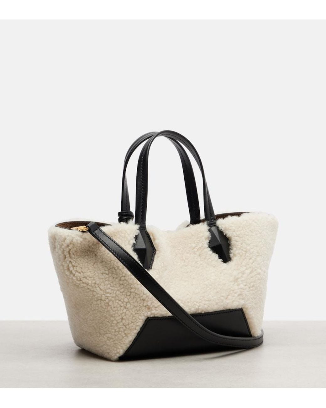 Borsa Diamond Small di Jimmy Choo in Natural
