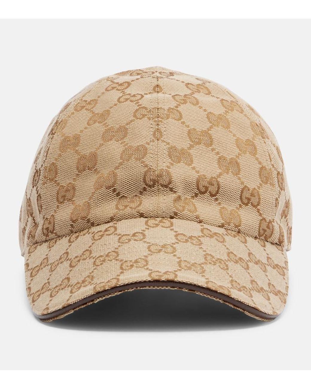 Gucci Natural Gg Canvas Baseball Cap