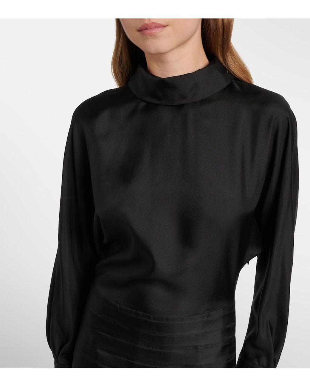 Rohe Black Silk Gown