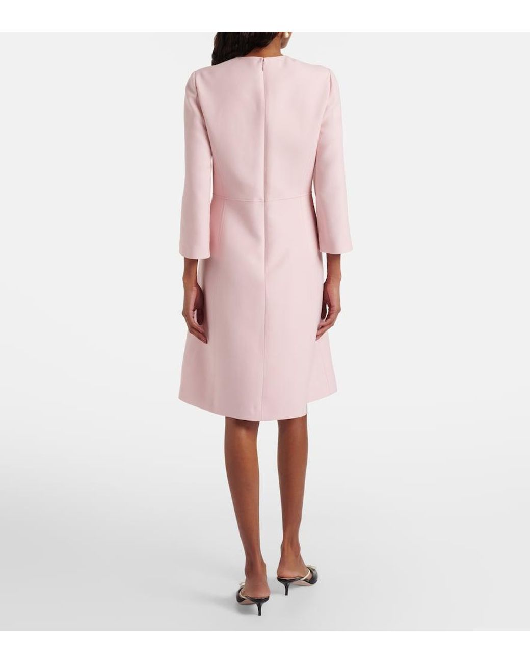 Valentino Garavani Pink Crepe Couture Minidress