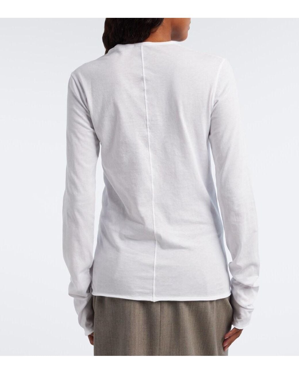 Calvin Klein White Gardenia Cotton T-Shirt
