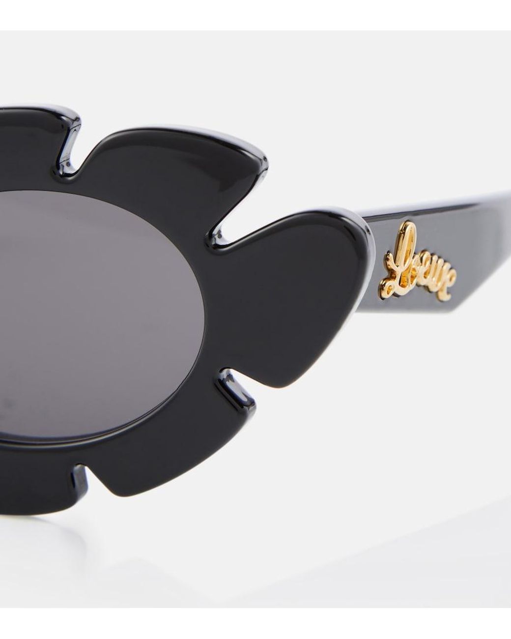 Loewe Black Curvy Sunglasses