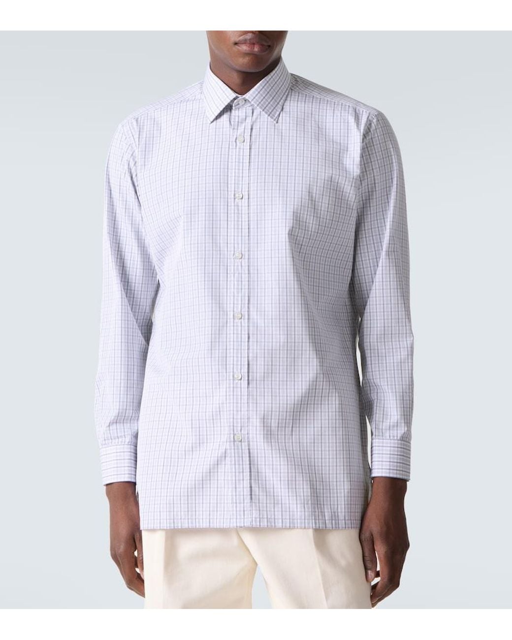 Camicia di Charvet in Purple da Uomo