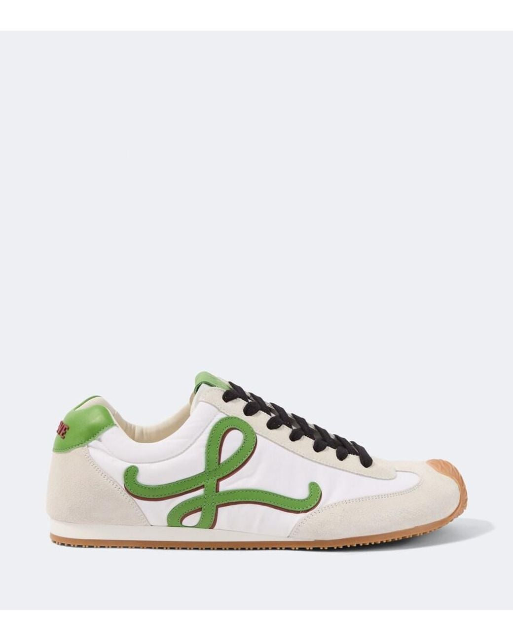 Loewe Green Apos;S Ballet Runner 2.0 Nylon And Calfskin Sneakers for men