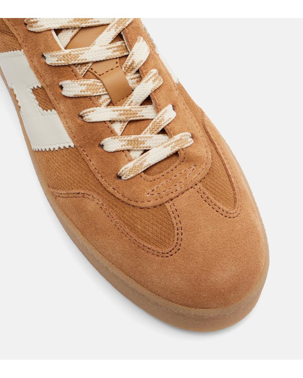 Hogan Brown Platform Sneakers