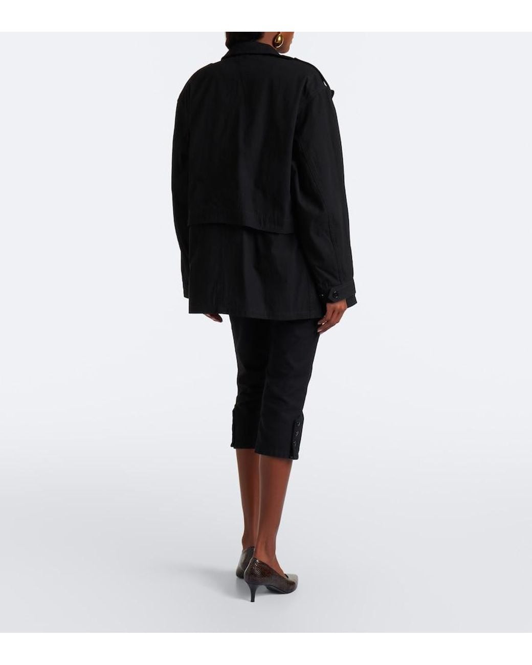 Isabel Marant Black Berna Capri Jeans