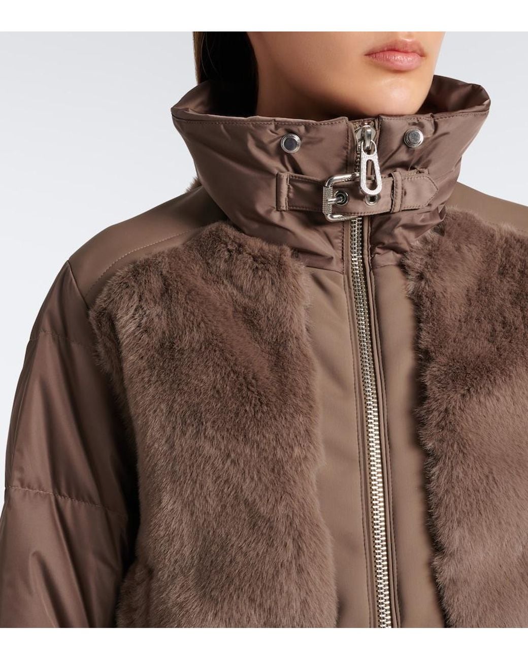 Fusalp Brown Lenagima Down Ski Jacket