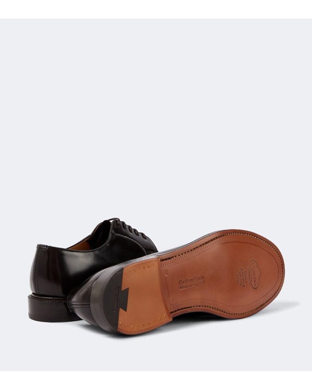Church's Black Shannon Leather Derby Shoes for men