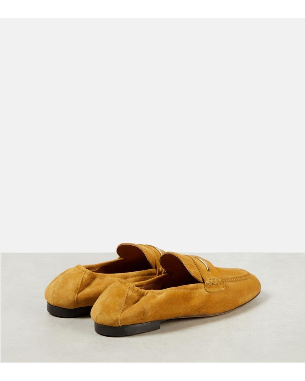 Isabel Marant Yellow Iseri Suede Loafers