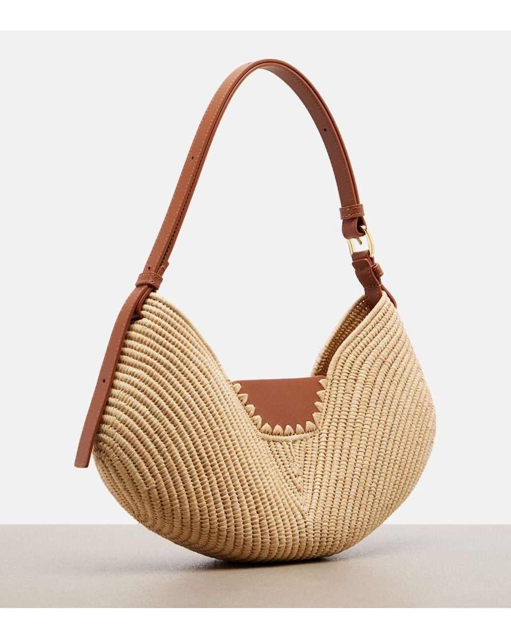 Loewe Natural Paula's Ibiza Swing Medium Shoulder Bag