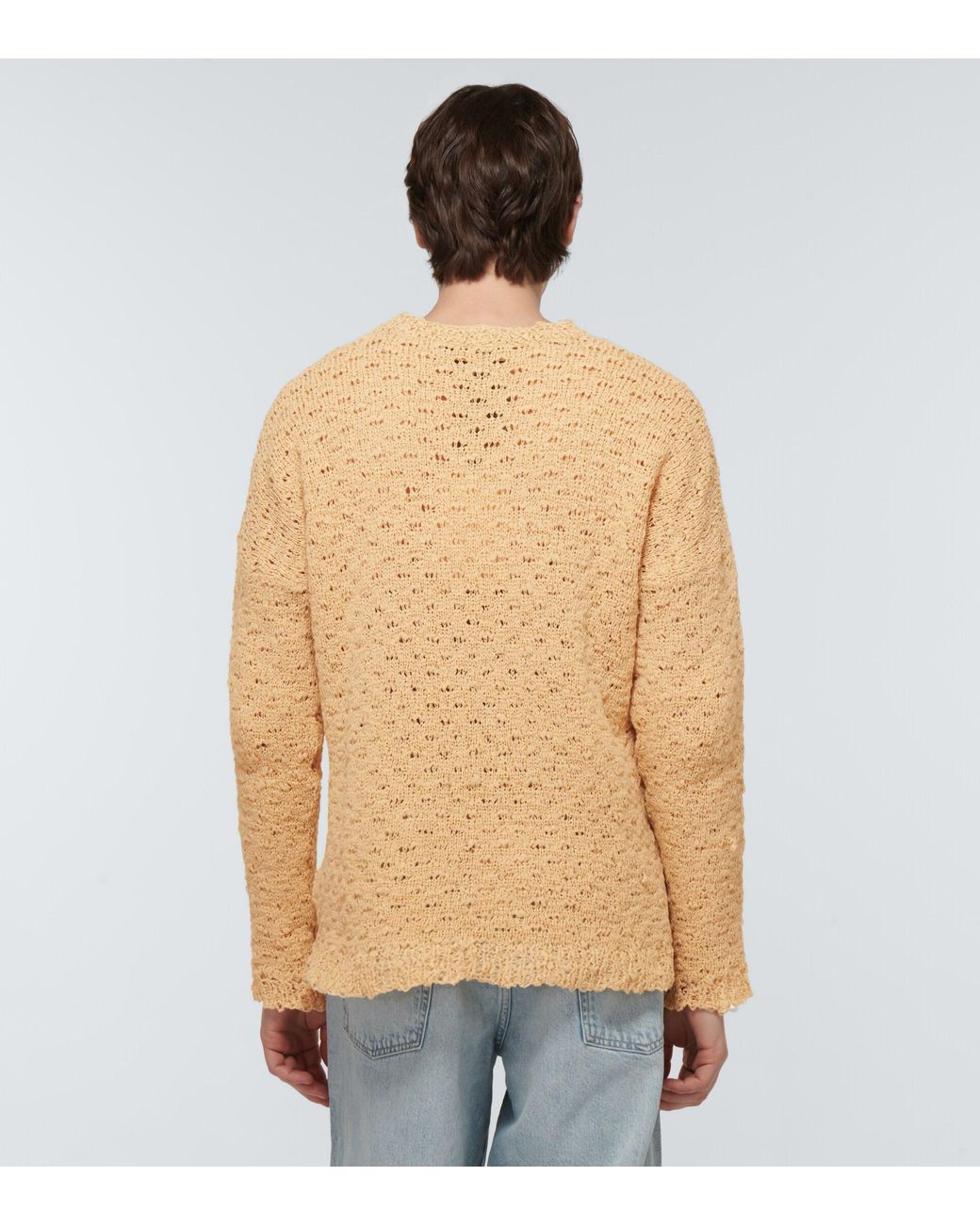 Our Legacy Popover Roundneck Sweater in Natural for Men | Lyst