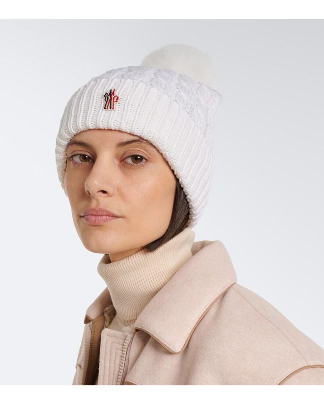 Berretto di Moncler in White