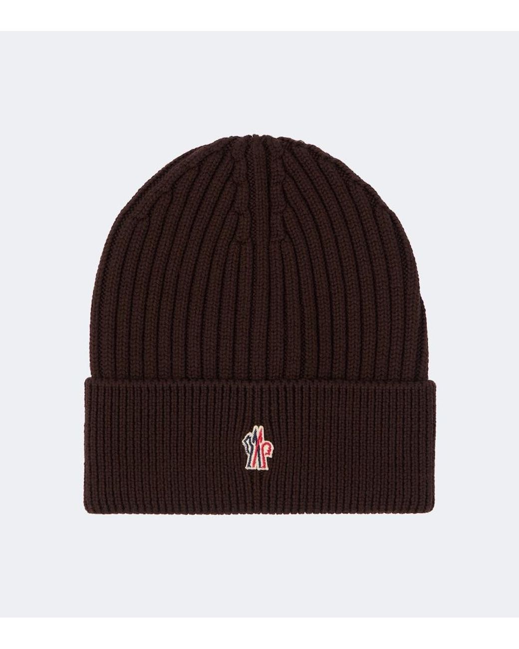 Berretto di Moncler in Brown da Uomo