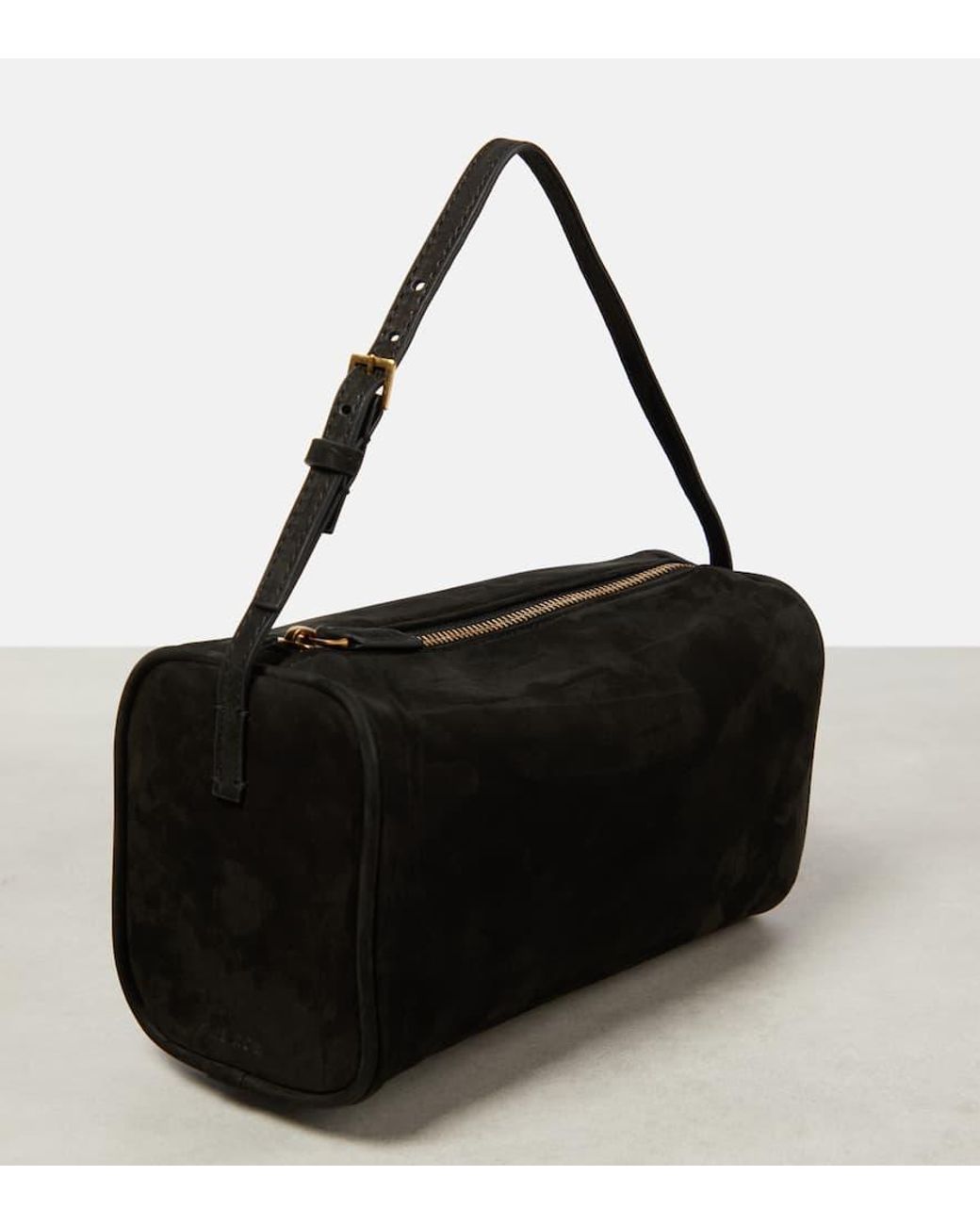 The Row 90's Leather Shoulder Bag in Black | Lyst The Row 90's Leather Shoulder Bag in Black | Lyst