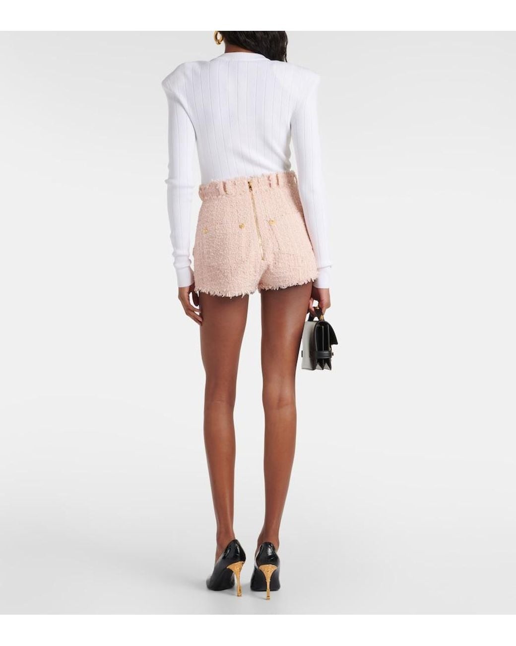 Balmain Natural Shorts