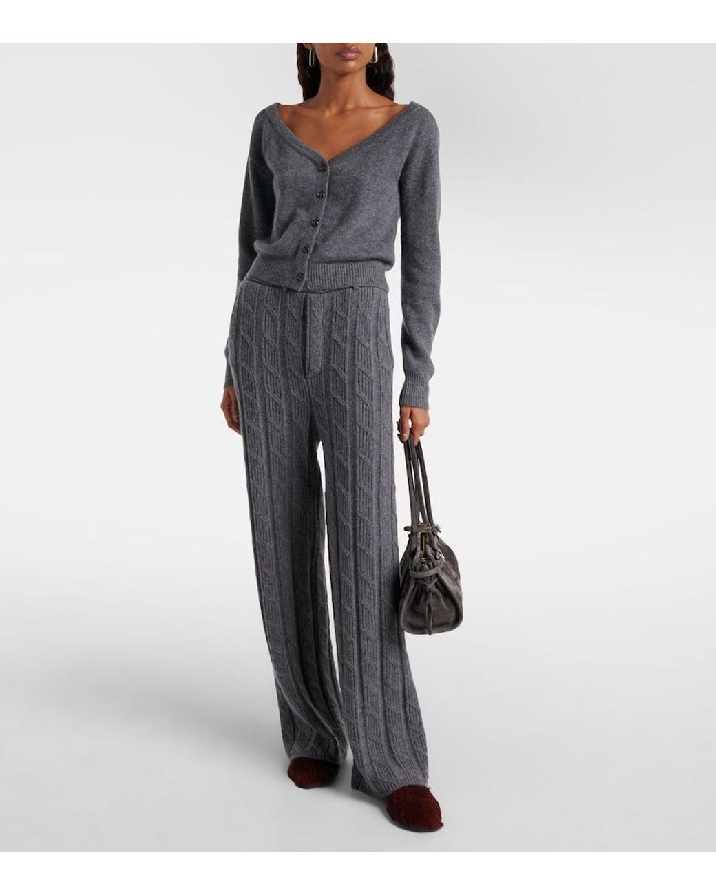 Lisa Yang Blue Beata Cashmere Cardigan