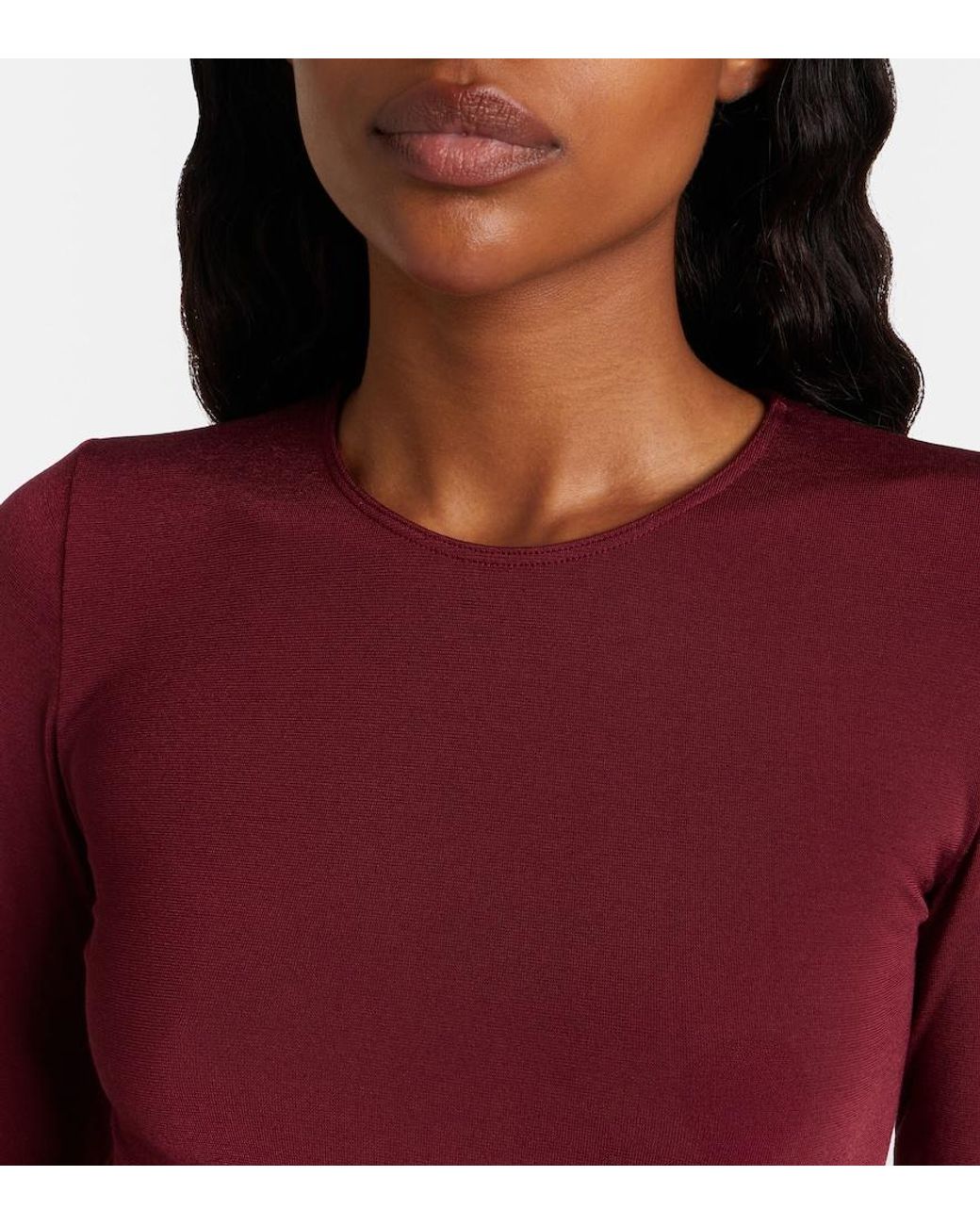 Wolford Red Berlin Bodysuit