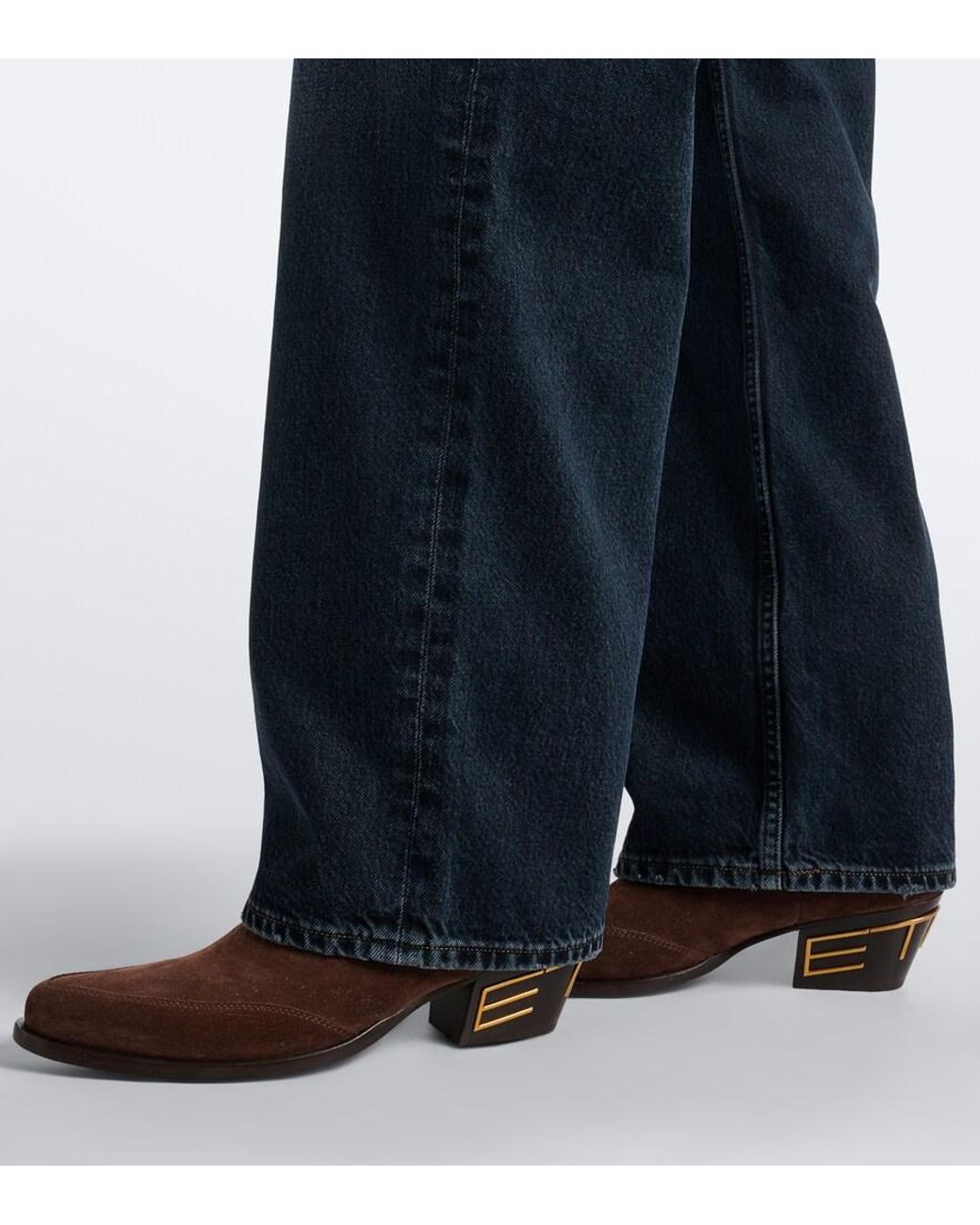 Agolde Blue Arc Jean 32 Wide-Leg Jeans