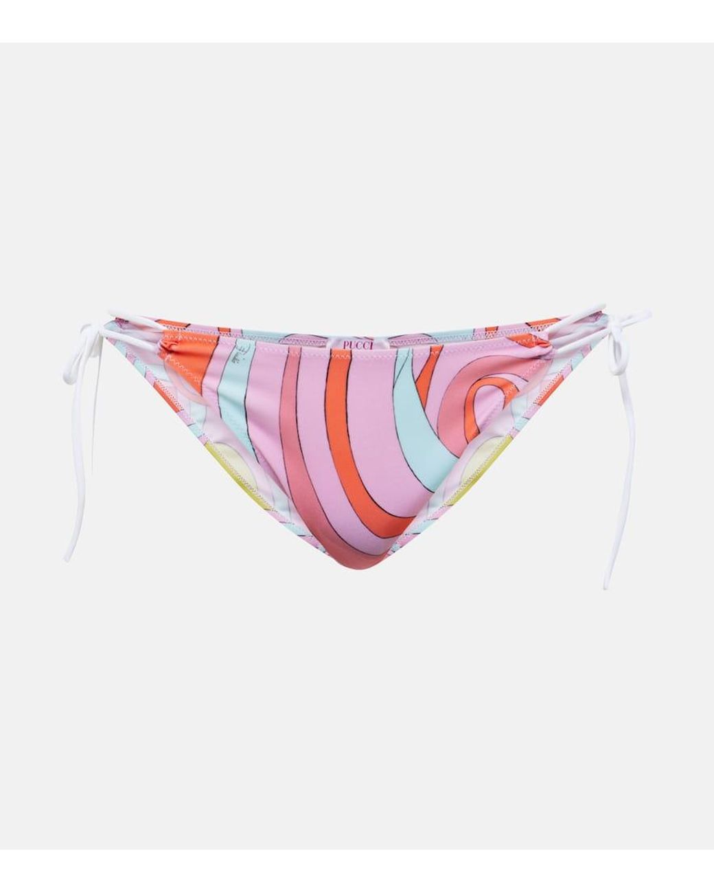 EMILIO PUCCI ビキニ Emilio Pucci Bikini Swimsuit Size 38 Rare Pink Orange Used