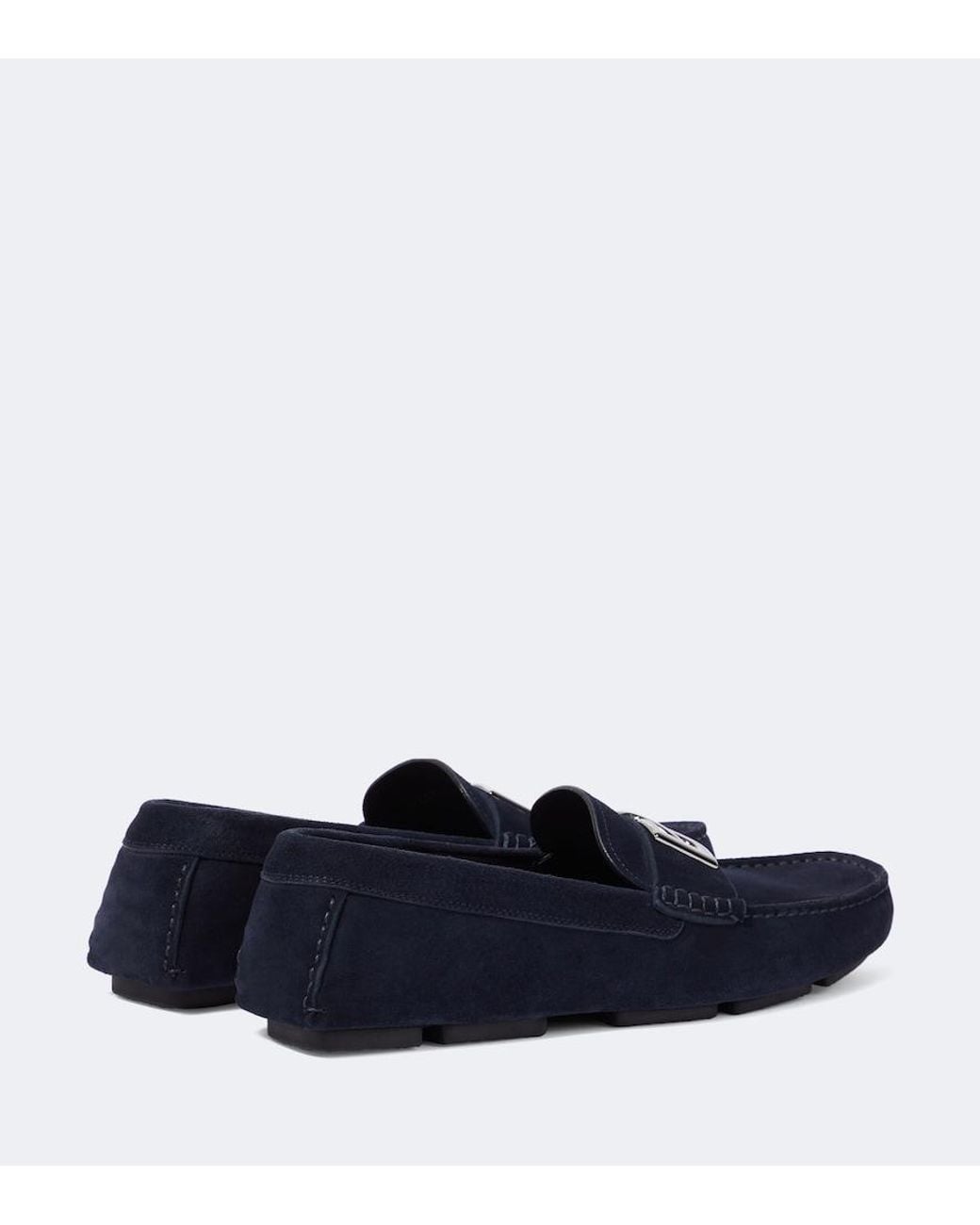 Dolce & Gabbana Blue Flat Shoes for men
