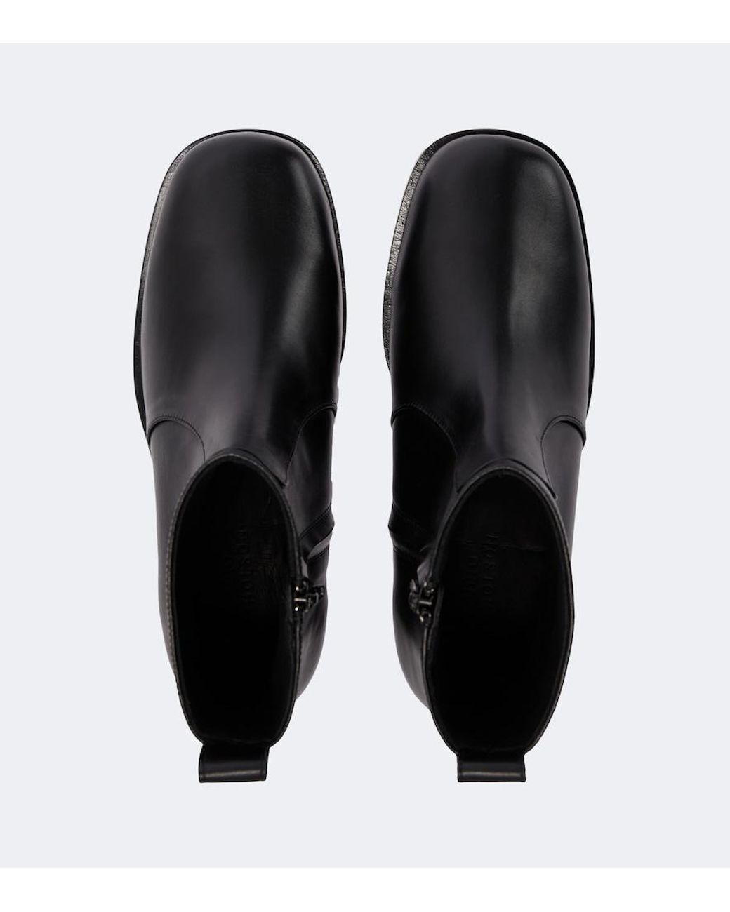 Studio Nicholson Stiefel Square Aus Leder in Black für Herren