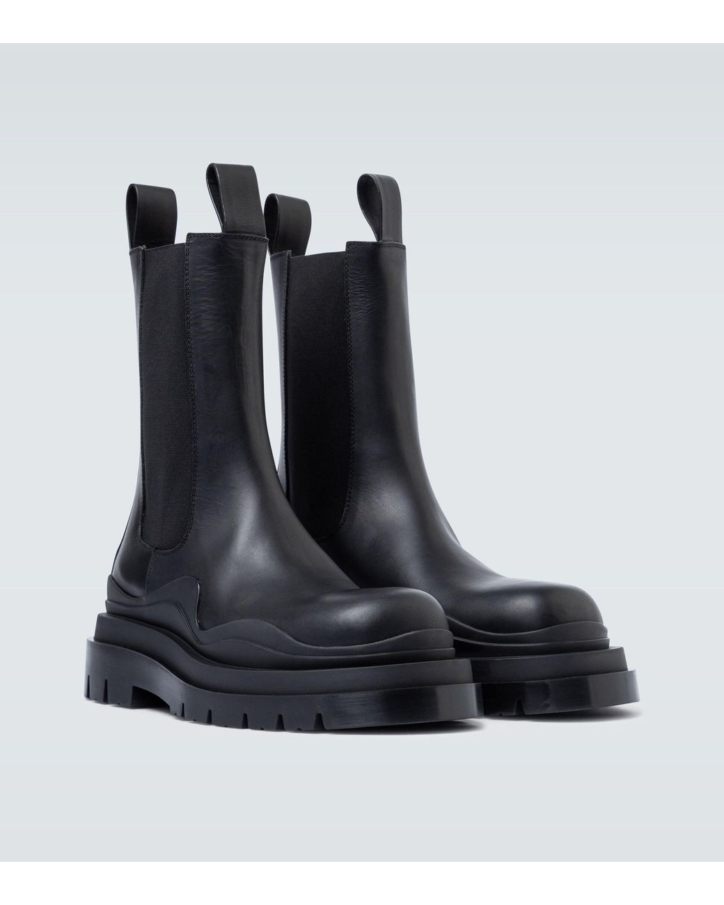 Bottega Veneta Bv Tire Leather Boots in 