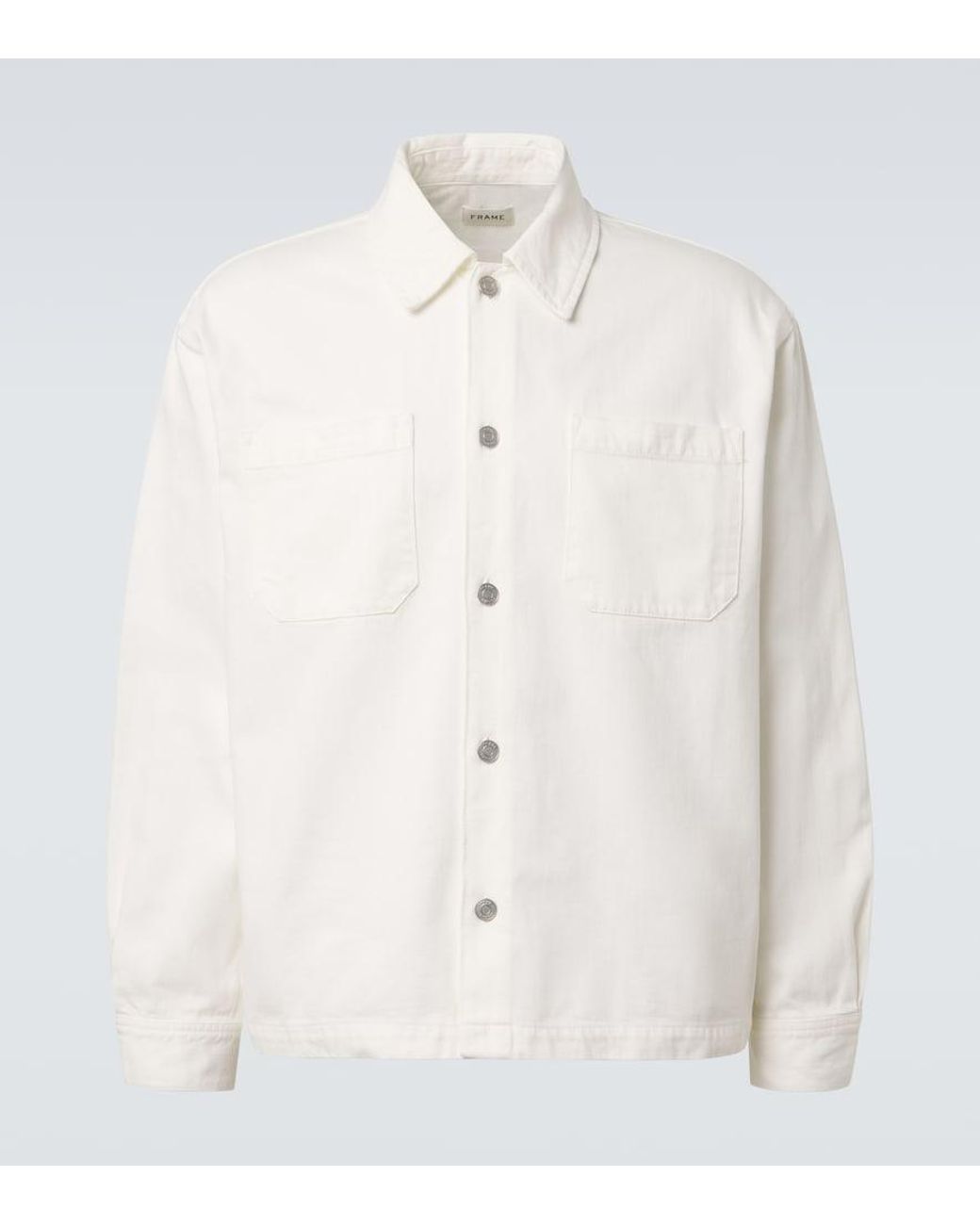 Giacca Camicia di FRAME in White da Uomo